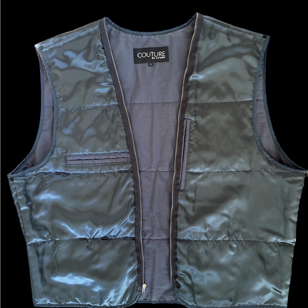 Couture J.Park Mens zip up vest liner
